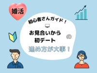 お見合いから初デートのアプローチが大事